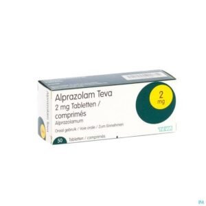 Alprazolam Teva 2mg – 50 Buy Tablets Without a Prescription