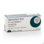 Buy Alprazolam Teva 0.5mg – 50 Tablets Without a Prescription